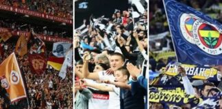 İstanbul’daki futbol maçlarına 3 büyüklerin misafir seyircisi alınmayacak.