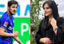 İRANLI FUTBOLCULARDAN İRANLI KADINLARA DESTEK; “BİR SAÇ TELİ İÇİN FEDA EDERİM”