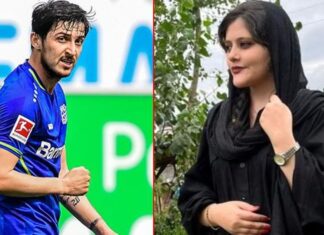 İRANLI FUTBOLCULARDAN İRANLI KADINLARA DESTEK; “BİR SAÇ TELİ İÇİN FEDA EDERİM”