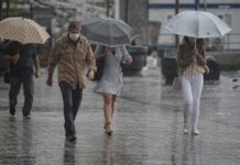 MARMARA İÇİN YER YER ŞİDDETLİ YAĞIŞ UYARISI; İSTANBUL DA VAR!