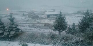 Erken oldu ama mevsimin ilk karı yağdı!