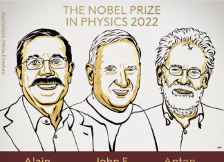 2022 NOBEL FİZİK ÖDÜLÜ’NÜ ÜÇ BİLİM İNSANI KAZANDI