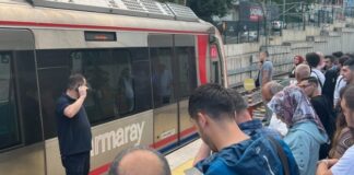 Marmaray’ın Yenikapı istasyonunda intihar… Seferler tek hattan yapılıyor.