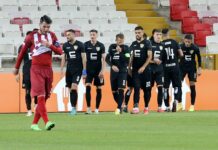 Sivasspor’un tarihi golü puan için yetmedi