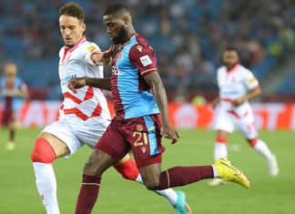 Trabzonspor, Kızılyıldız deplasmanında