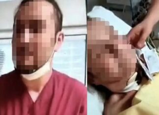 Tam bir vicdansızlık. Özel hastanede yoğun bakımdaki hastanın yüzüne para yapıştırdılar, şarkı söyleyip eğlendiler!