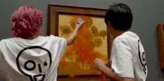 İklim aktivistleri, Van Gogh’un tablosuna çorba dökünce tutuklandılar