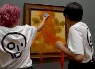 İklim aktivistleri, Van Gogh’un tablosuna çorba dökünce tutuklandılar
