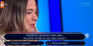 Gündem oldu!… Soru: ‘Geçenlerde hayatını kaybeden Rus lider’ Seyircinin cevabı: % 56 Kraliçe II. Elizabet
