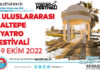 MALTEPE BELEDİYESİ’NİN ’4. ULUSLARARASI TİYATRO FESTİVALİ’ YARIN (6 EKİM) BAŞLIYOR
