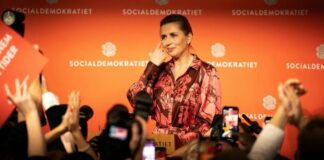 Danimarka Merkez Sol Bloğu, son 20 yılın en yüksek oyunu elde ederek seçimin galibi oldu