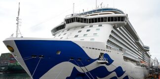 800 yolcusu Covid-19’a yakalanan turistik gemi 12 günlük izolasyından sonra Sidney’e demir attı.