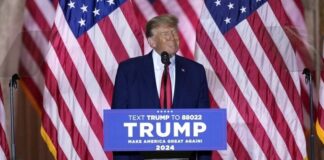 Trump, ‘Başkanlığa adayım’ dedi.