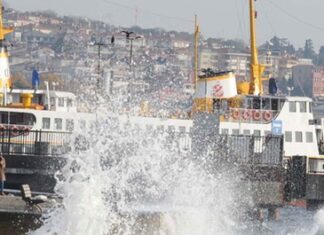 İstanbul’da Şehir Hatları’na bağlı bazı seferler hava muhalefeti nedeniyle yapılamıyor.