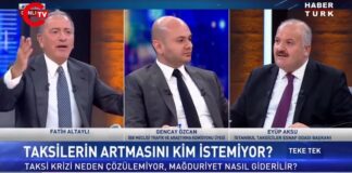 Fatih Altaylı, Taksiciler Odası Başkanı Aksu karşısında çıldırdı! “Taksiciye yalvaran köpek gibi hissediyorum”