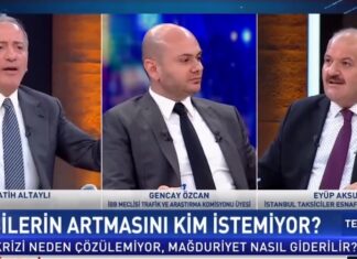 Fatih Altaylı, Taksiciler Odası Başkanı Aksu karşısında çıldırdı! “Taksiciye yalvaran köpek gibi hissediyorum”