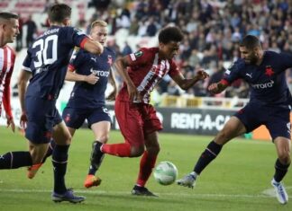 Sivasspor, Slavia Prag deplasmanında