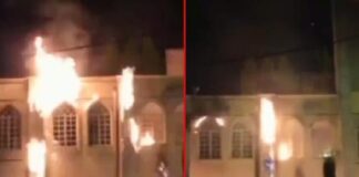 İran’da alevli gece: Mollaların medresesi ateşe verildi. hayatını kaybedenlerin sayısı 342’ye yükseldi