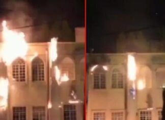 İran’da alevli gece: Mollaların medresesi ateşe verildi. hayatını kaybedenlerin sayısı 342’ye yükseldi