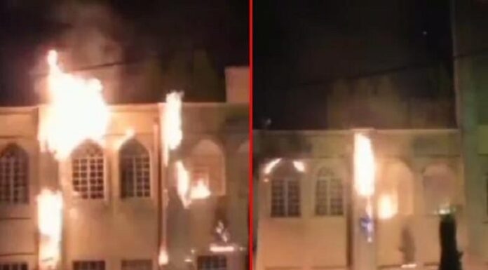 İran’da alevli gece: Mollaların medresesi ateşe verildi. hayatını kaybedenlerin sayısı 342’ye yükseldi