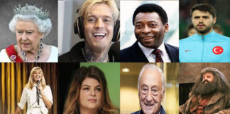 2022’de aramızdan ayrılan ünlü isimler