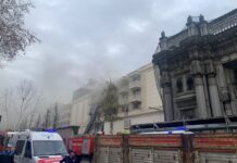 Çırağan Oteli yangını kontrol altına alındı