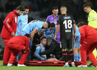 ⚽3 ay sonra sakatlıktan yeni dönmüştü. Trabzonspor’a Edin Visca’dan kötü haber
