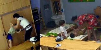 Vicdansızlık… Kreşte çocuklara şiddet kamerada!