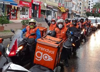 Eylem zam getirdi:Trendyol Go kuryelerinin hak edişlerine yüzde 120 zam yapıldı.
