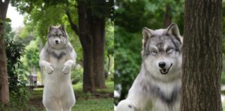 İnsan olmanın dertlerinden kurtulmak için kurt oldu!