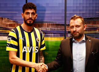 ‘Çubuklunun hakkını vermeye geldim’ Samet Akaydin resmen Fenerbahçe’de