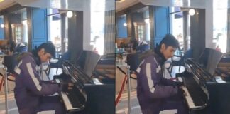 📽️Motokurye siparişi teslim edip piyanonun başına geçip hakkını da verince viral oldu!