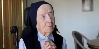 Dünyanın en yaşlı insanı rahibe Lucile Randon yaşamını yitirdi