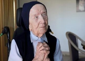 Dünyanın en yaşlı insanı rahibe Lucile Randon yaşamını yitirdi