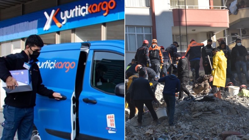 Yurtiçi Kargo,  deprem yardımlarını ücretsiz taşıyacağını duyurdu.