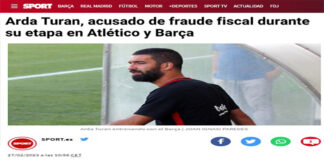 Katalan medyasından Arda Turan hakkında vergi kaçırma iddiası