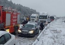 Bolu’da zincirleme kaza! İstanbul yönü trafiğe kapandı!
