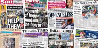 📽️ Türkiye’nin depremi İngiltere basınında: “Son 100 yılın en güçlü sarsıntıları”