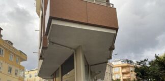 Üçgen yapının müteahhidi: “Kesinlikle deprem yönetmeliğine uygun”