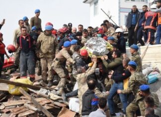 Malatya bir defa daha yıkıldı: Bir kişi yaşamını yitirdi, 69 kişi yaralandı, 29 bina yıkıma uğradı.