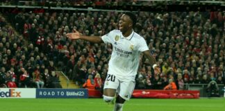 ⚽Şampiyonlar Ligi/Real Madrid iki farkla geri düştüğü maçta, deplasmanda Liverpool’u beşledi