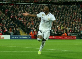⚽Şampiyonlar Ligi/Real Madrid iki farkla geri düştüğü maçta, deplasmanda Liverpool’u beşledi