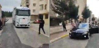 İstanbul’da cemevinin depremzede yardım TIR’ına silahlı saldırı!