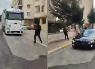 İstanbul’da cemevinin depremzede yardım TIR’ına silahlı saldırı!
