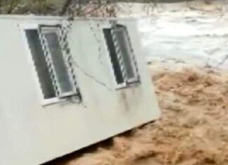 Adıyaman’da depremden sonra sel felaketi: Konteyner suya kapıldı 1 kişi öldü 4 kişi kayıp