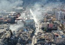 Deprem bölgesinde hava kirliliği DSÖ kılavuz değerlerinin 7,5 katına ulaştı