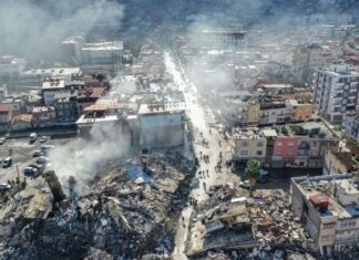 Deprem bölgesinde hava kirliliği DSÖ kılavuz değerlerinin 7,5 katına ulaştı