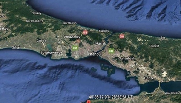 İki Üniversite hazırladı. İstanbul için tsunami senaryosu: 20 km. eninde, 3 m. boyunda çökme. Dalgalar 4 dakika sonra…