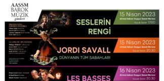 İzmir Barok: “Rönesans`tan Sefarad Müziğine Yolculuk” … Barok Günleri 15 Nisan’da başlıyor