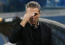 4 gol Ersun Yanal’ı yedi!